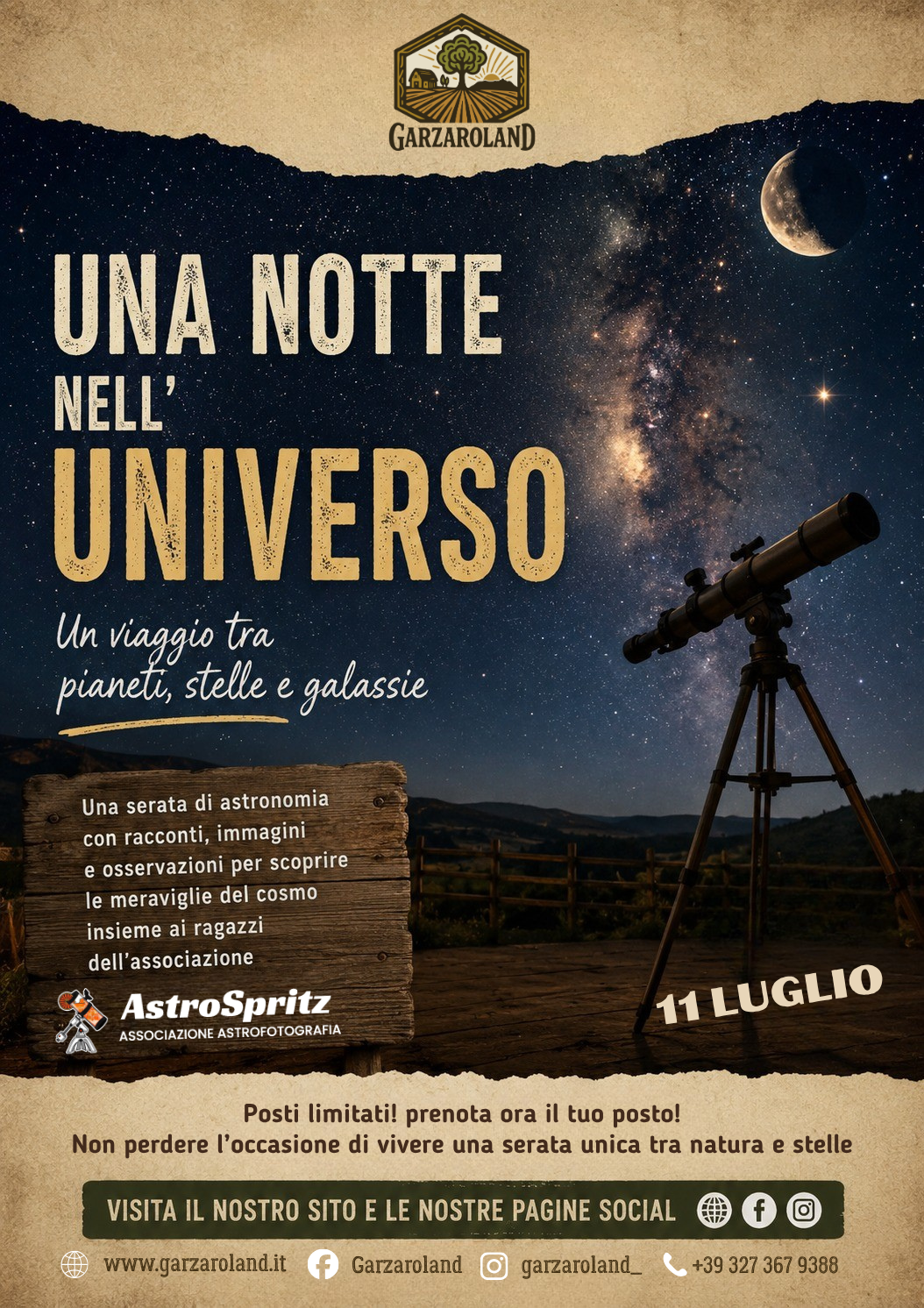 UNA NOTTE NELL' UNIVERSO